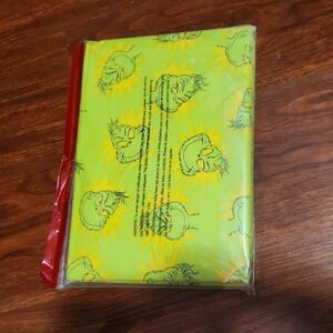 Grinch table cloth 52 x 70 inches new